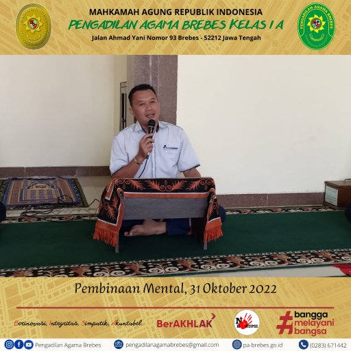 pembinaan mental 31 okto 1